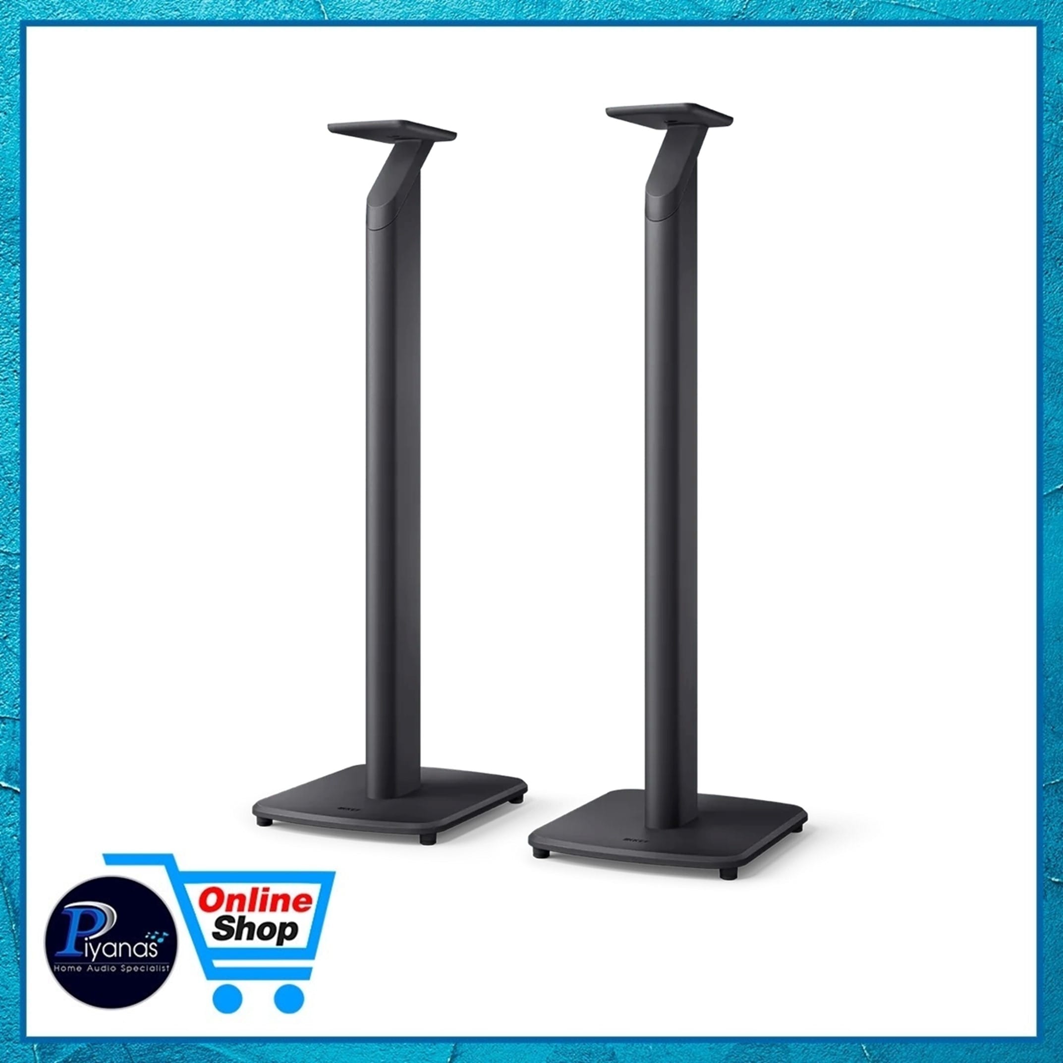 ขาตั้งลำโพง KEF : LSX II S1 FLOOR STAND สีเทาเข้ม (คู่)_1